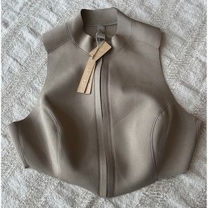 2X Skims Sport Swim Mock Neck Top DESERT SW-MCK-0068